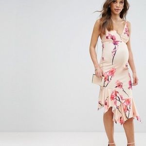 ASOS maternity floral dress